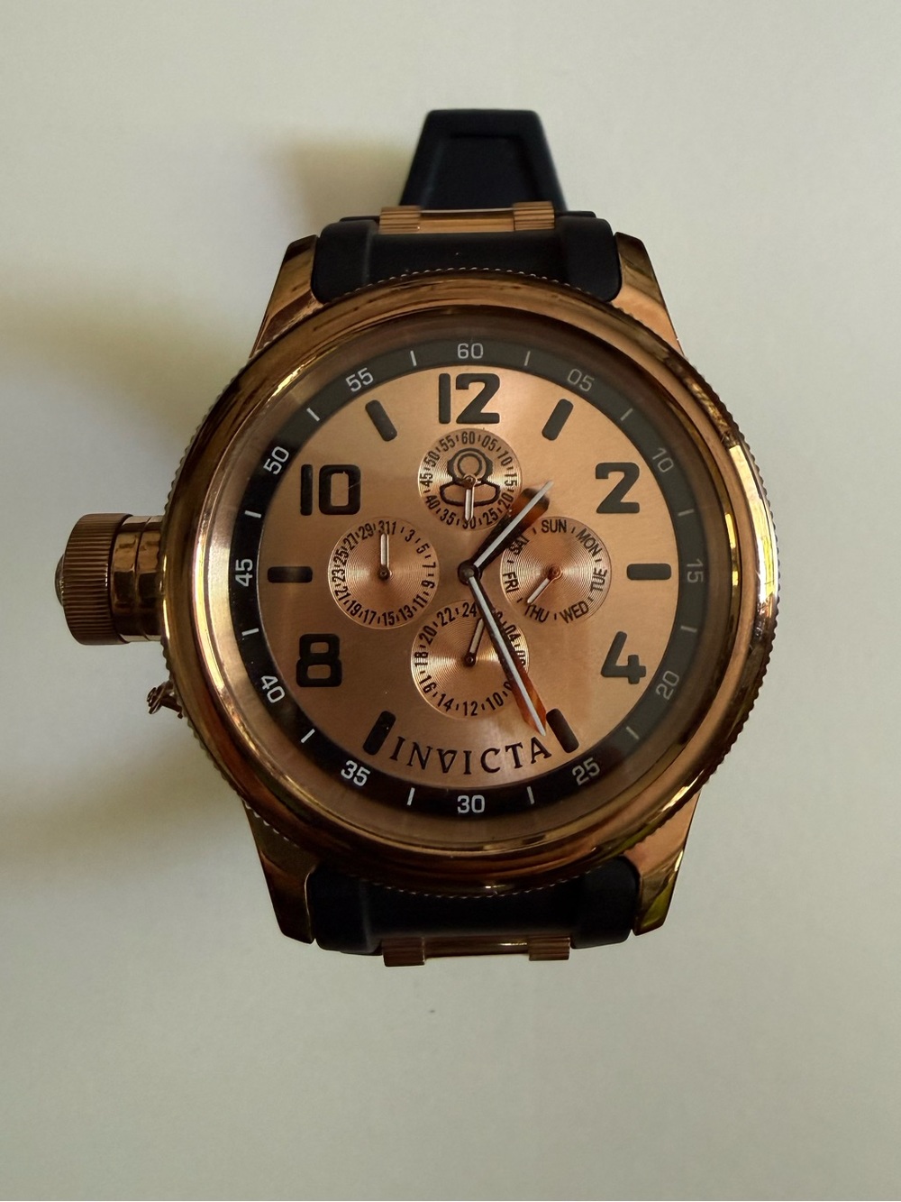 Invicta Russian Diver Men's Blush Dial Quartz Watch - Special Edition 50 years